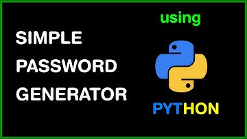 Random Password Generator With Python 🔥🔥#shorts