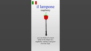 Learn Italian with Mnemonics: A Raspberry Lamp
