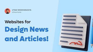 Websites for Design News and Articles | #Shorts