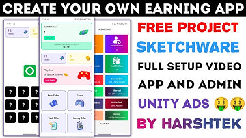 Earnings app swb files in Sketchware, Sketchware earnings app, Sketchware spin, refer and earn, task