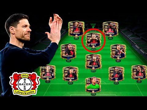 Compramos & Creamos al BAYERN LEVERKUSEN CAMPEON 2024 en FC Mobile *Sus Mejores Cartas*