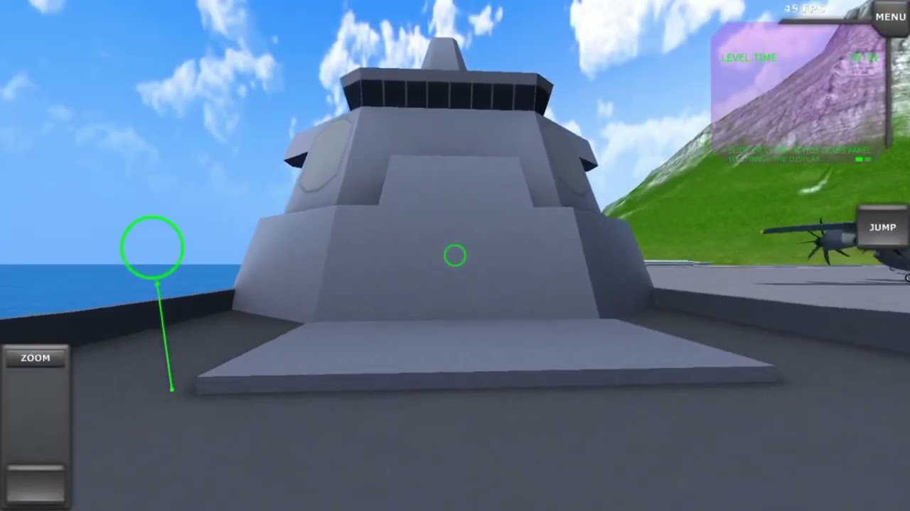 I found the destroyed ship || in turboprop flight simulator