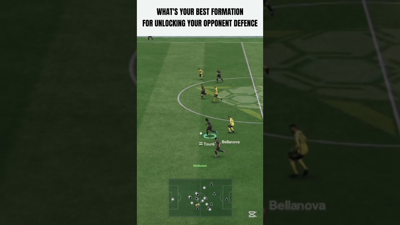 BEST FORMATION FOR H2H FC MOBILE? 