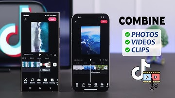 How to Merge Multiple Videos and Photos on TikTok! [Combine Clips]