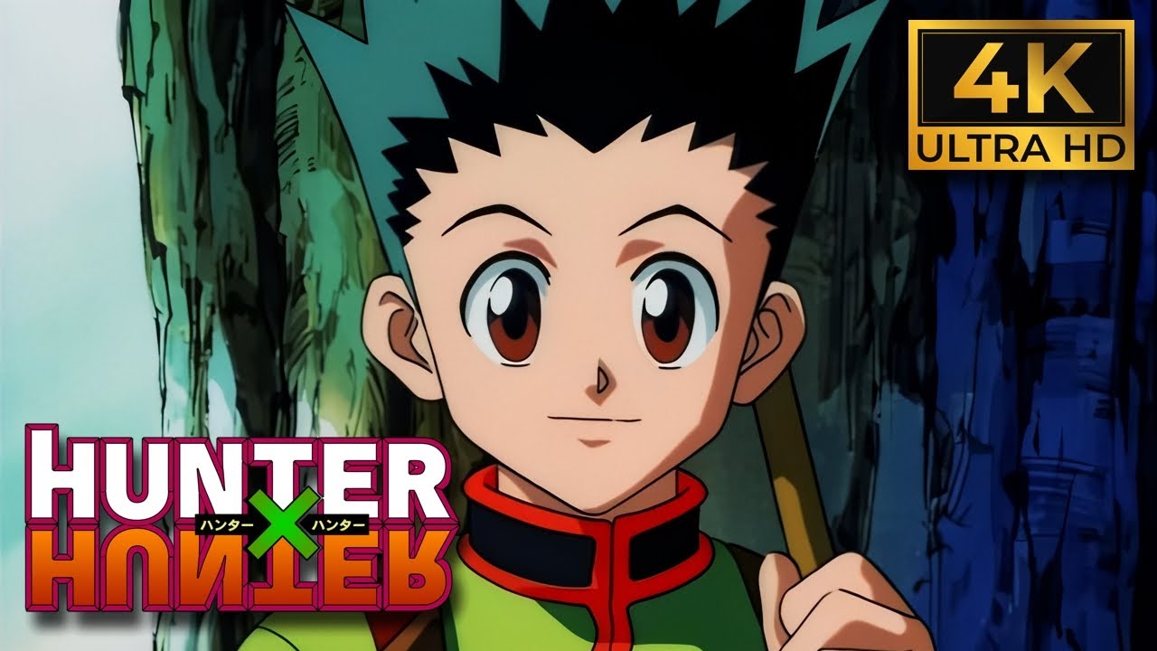 Hunter x Hunter (1999) Opening 1 Remastered - Ohayou [4K