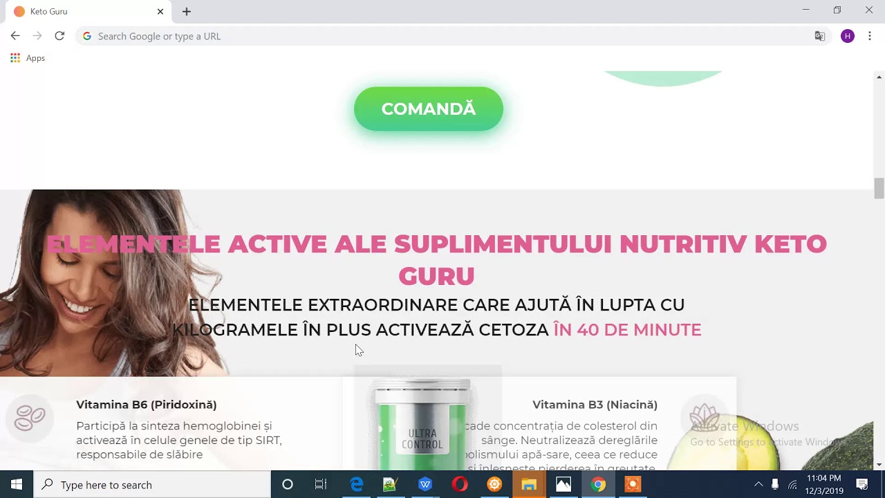 Keto Guru tablete pentru dieta ketogenica – prospect, ingrediente, pareri, forum, preț, farmacii