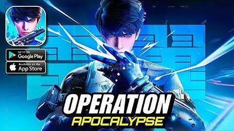 Operation Apocalypse Official Launch Gameplay (iOS, Android) #gaming #gameplay