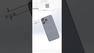 iphone 14 pro design in SOLIDWORKS and render in Visiualize #iphone14pro #solidworks #cad #tutorial