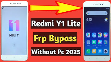 Redmi y1 lite frp bypass | Mi y1 lite frp bypass without pc | Redmi y1 frp bypass