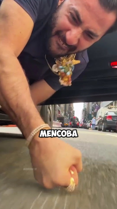 This man proves how strong real diamonds are