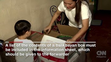 Theme Week OFW LBC NATPKG Tax Free Balikbayan Box