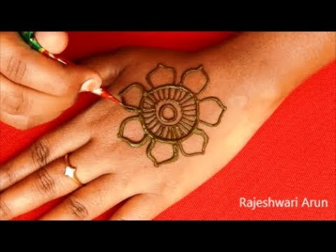 Easy Latest Mehndi Designs For Hands For Diwali 2018 Simple