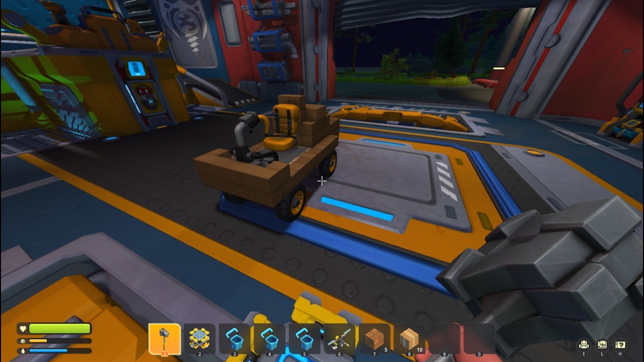 обновил свою машину до неузнаваемости! в scrap mechanic #4