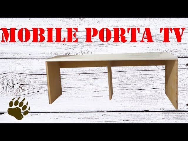 Come realizzare un mobile porta TV-parte 1 