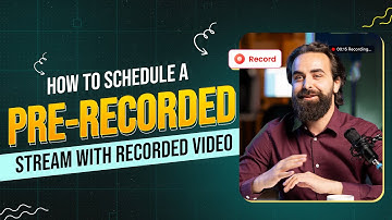 How to Schedule a Pre-Recorded Stream on YouTube, Facebook and Twitch using OnTheFly