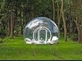 Fancy living in a bubble? Luxury £9,000 interior-designed pod can be inflated in your garden