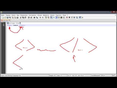 Одинарные и парные теги и содержимое тега (Основы HTML и CSS)