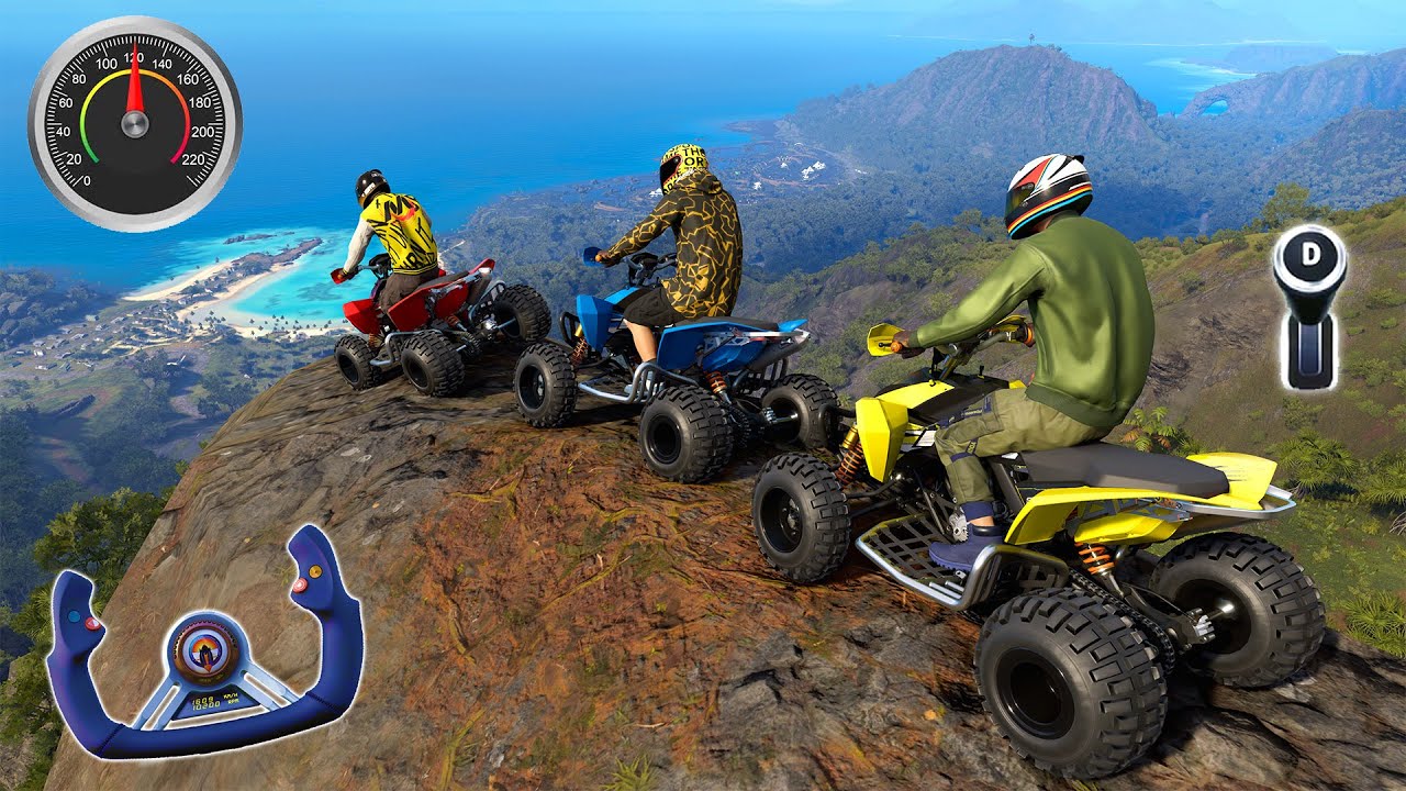 Extreme Off-Road on Dirt Quad Bkes - KTM 525 XC - The Crew Motorfest Gameplay