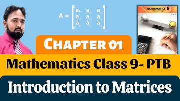 Exercise 1.1| 9th Math | Introduction to Matrices | THE STUDY GUIDERS