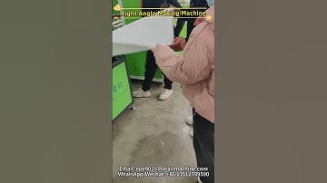 EPE Foam Right Angle Making Machine | L&U Profile Machine | EPE XPE Foam Corner Protector