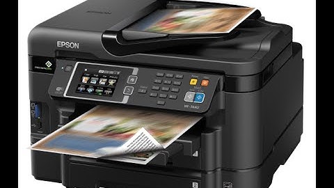 How to replace the ink cartridge  on Epson WF 3640 Printer