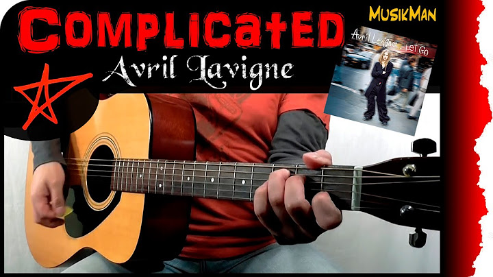 Complicated Guitar version - Guitar performance video thumbnail