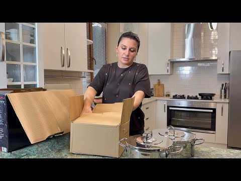 ЗАКУСКА ИЗ БАКЛАЖАНОВ/ РАСПАКОВКА НОВЫХ КАСТРЮЛЬ