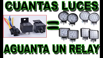 ¿Puedo cablear una barra de luces sin relé?