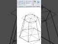Frustum of Hexagonal Pyramid #isometric #caed #drawing #viralvideo
