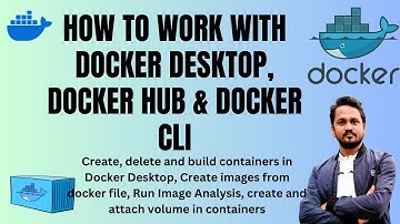 How to use Docker desktop step by step? | How to run a project on Docker desktop? | Docker Tutorial