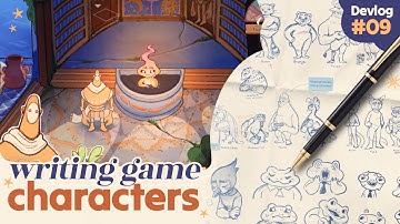 Writing Game Characters! ✦ | GOLEMBERT Devlog #09