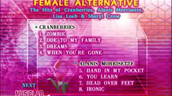Music Lab VCD Chartbusters, Volume 23: The Best of Female Alternative Songlist Music Lab VCD Chartbusters, Volume 23: The Best of Female Alternative Songlist