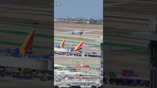 American 27 Heavy Boeing 777 Takeoff Runway 24L Los Angles Airport Live ATC #shorts #aviation #B787