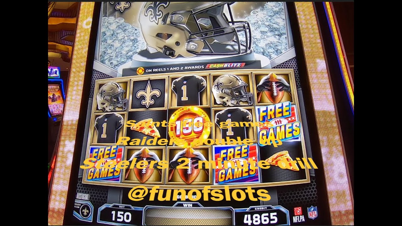 doraemon tập mới nhất Saints free games + Raiders double up + Steelers 2 minute drill | NFL slot machine.