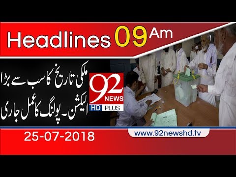 News Headlines - 9:00 AM - Kis Ki Hogi Jeet? Kis Ki Hogi Haar? -