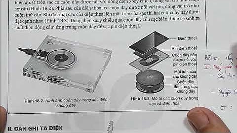 [ VẬT LÍ 12 - KNTT ] BÀI 18 - ỨNG DỤNG HIỆN TƯỢNG CẢM ỨNG ĐIỆN TỪ