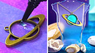 18 DIY Resin Jewelry Crafts