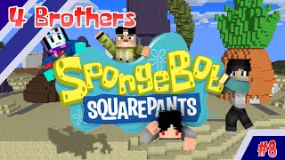 4 BROTHER Jadi SPONGEBOB and Friends - Animasi Minecraft Indonesia #8