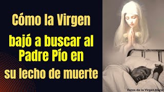 ¡Increíble Encuentro! Cómo la Virgen María Vino a Buscar al Padre Pío para el Pasaje a la Otra Vida