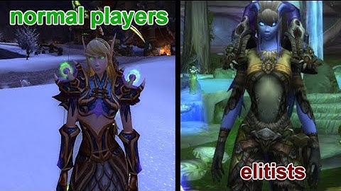 Normal players vs. Elitists (WoW machinima)