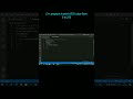 C++ program to print ASCII value from 0 to 255 #coding #programming #cpp #shorts