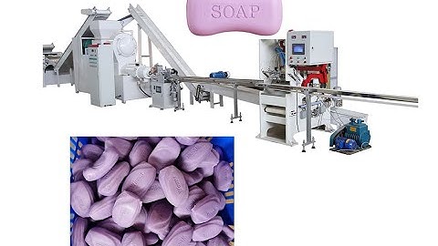 Automatic Soap Making Machine Production Line Industrial Bar Soap Press Making Machine Manufacturer