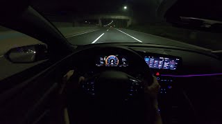 2024 현대 더 뉴 아반떼 N 1인칭 야간주행 (2024 Hyundai Elantra N POV Night Drive)