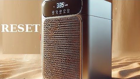 How to Factory RESET any Dehumidifier