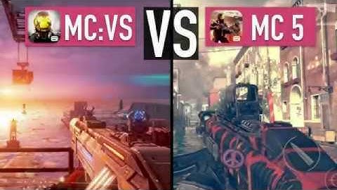 Modern Combat 5 VS Modern Combat Versus!
