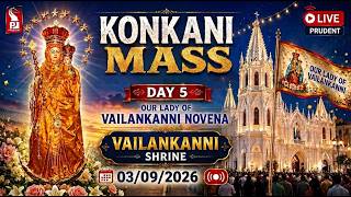 Konkani Mass | Day 5 | Our Lady of Vailankanni Novena | Vailankanni Shrine | Live | Prudent | 030926 screenshot 4