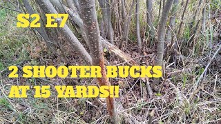 Public land saddle hunt- Wisconsin 2020. Two shooters within 15 yards in one morning!!