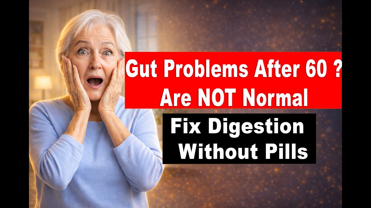 Over 60? Your Gut Is Quietly Causing These Problems 😱