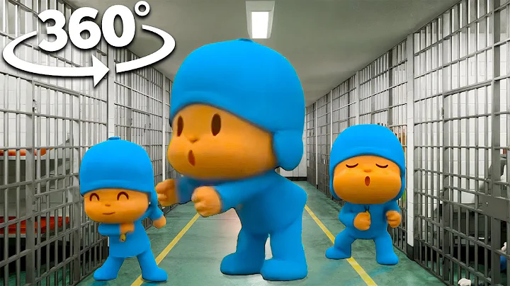VR 360° Pocoyo Dance PRISON BREAK! - Muevelo Pocoyo Meme! | VR 8K