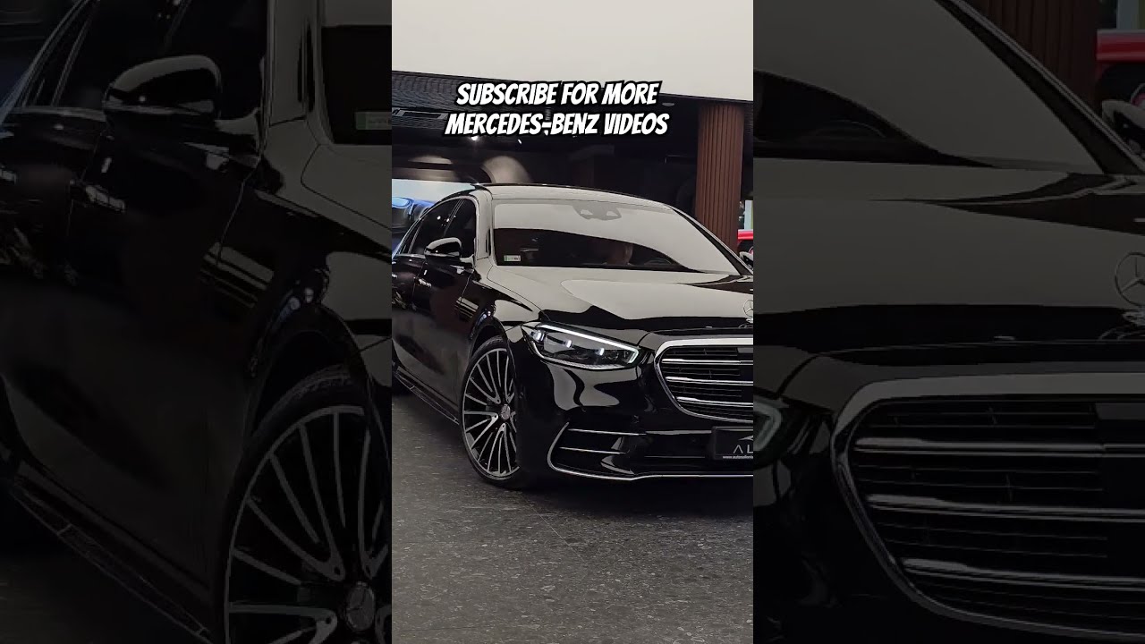 2025 Mercedes Benz S Class AMG Line At Autosalloni Albeti In Kosova Viral Amg Shorts
